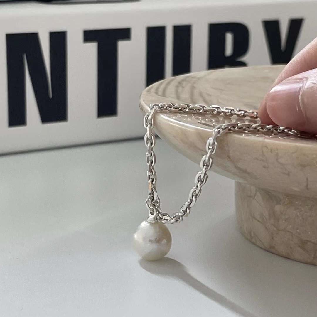 White Baroque Pearl Bracelet Fairysbox