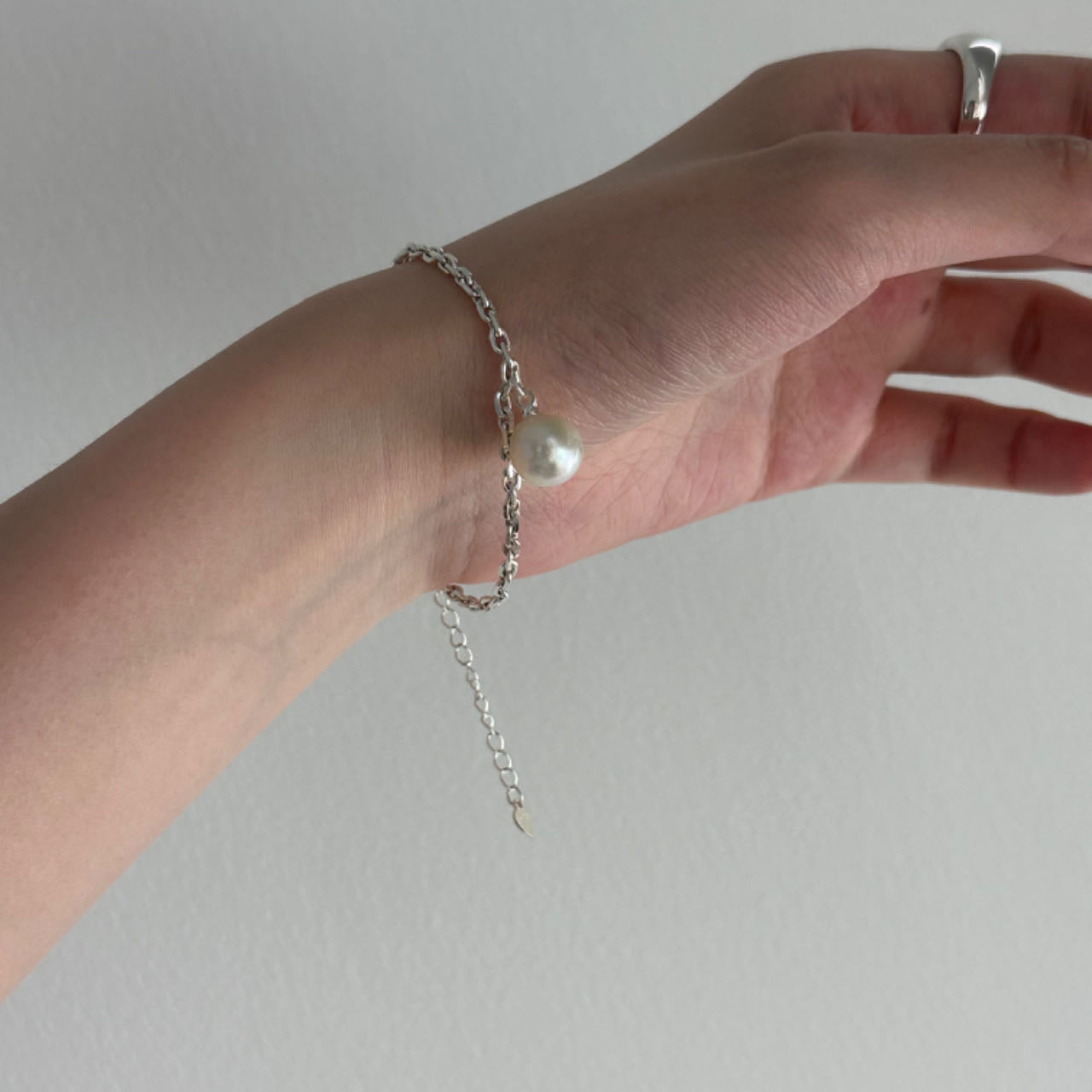 White Baroque Pearl Bracelet Fairysbox