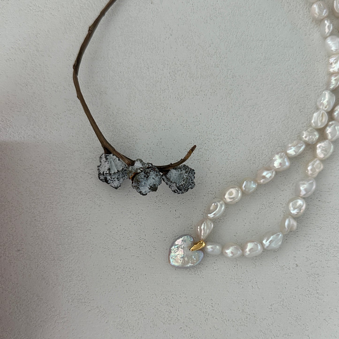 Royal Heart Pearl Set Fairysbox