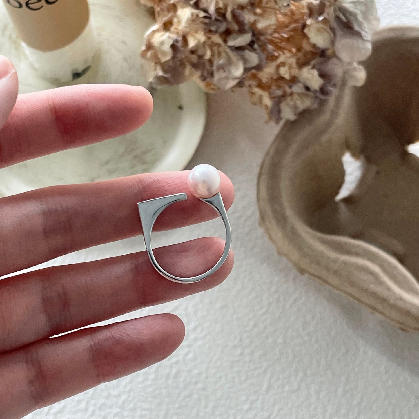 Geometric Square Ring