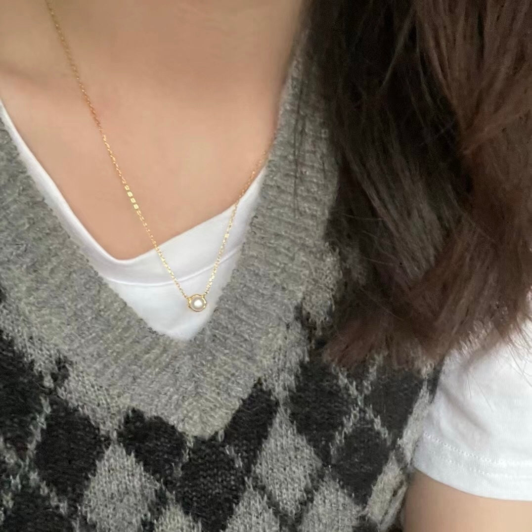 Pearl Choker Necklace