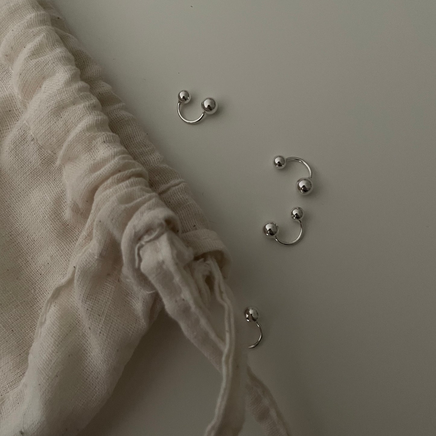 Golden Ball Earcuffs