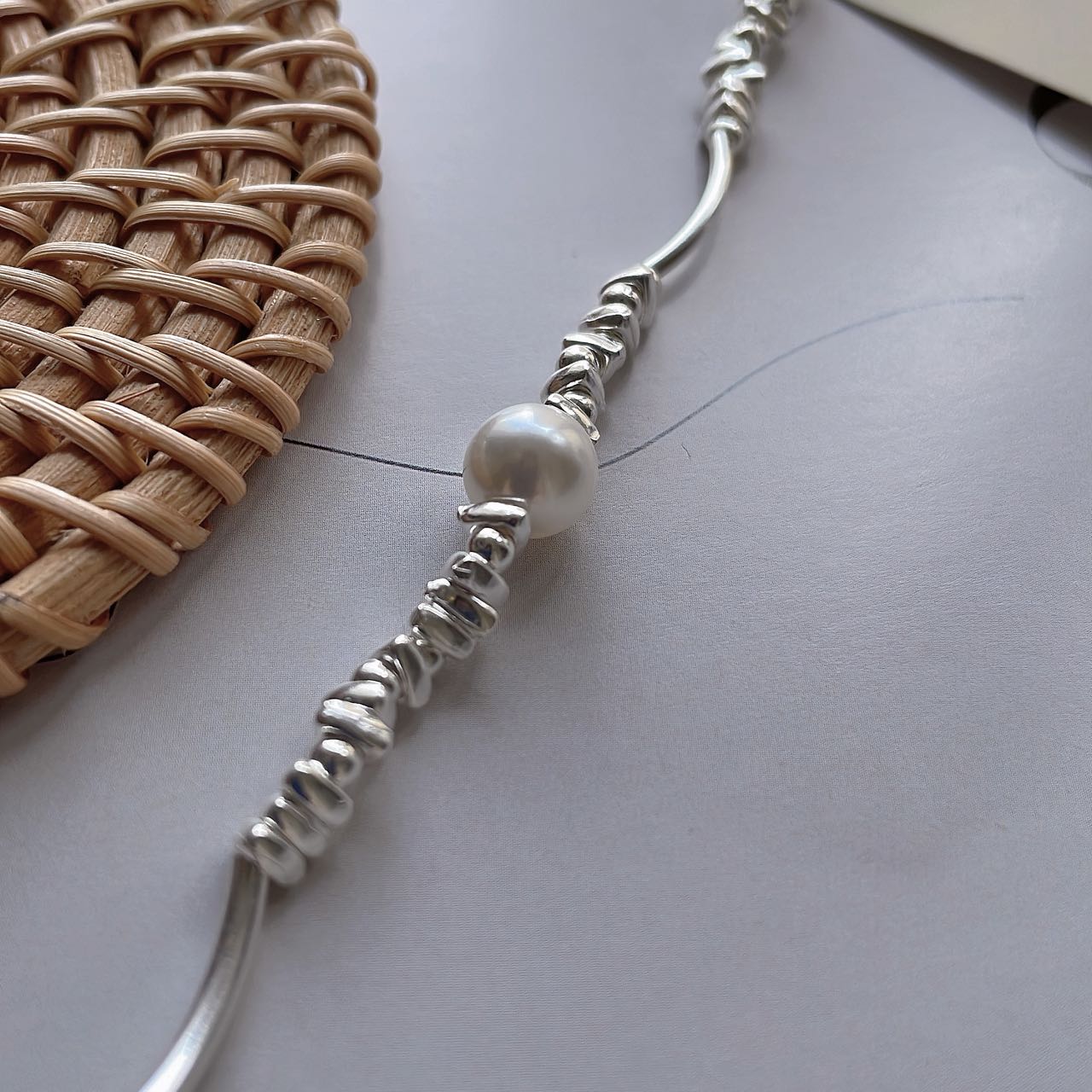 Arianell Silver Beads Bracelet Yellmok